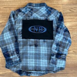 Quicksilver Newport Beach Flannel Shirt Size 4T